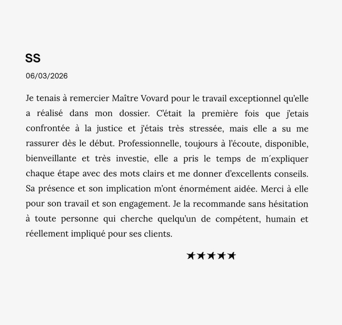 Avis client
