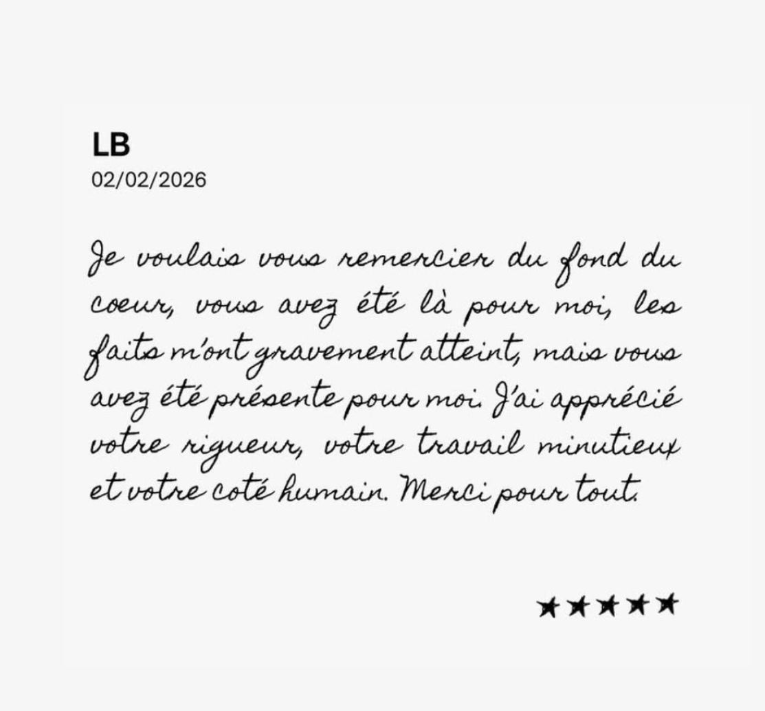 Avis client